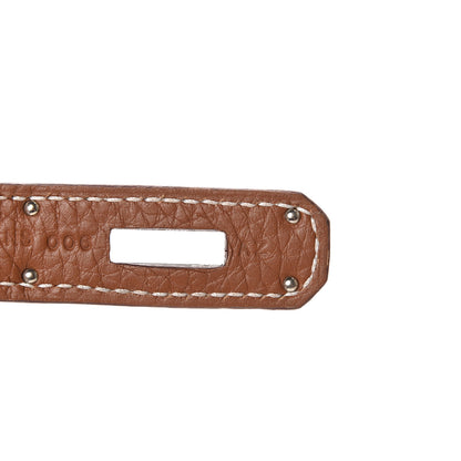 Hermes Taurillon Clemence Jypsiere 28 Gold 7 of 17