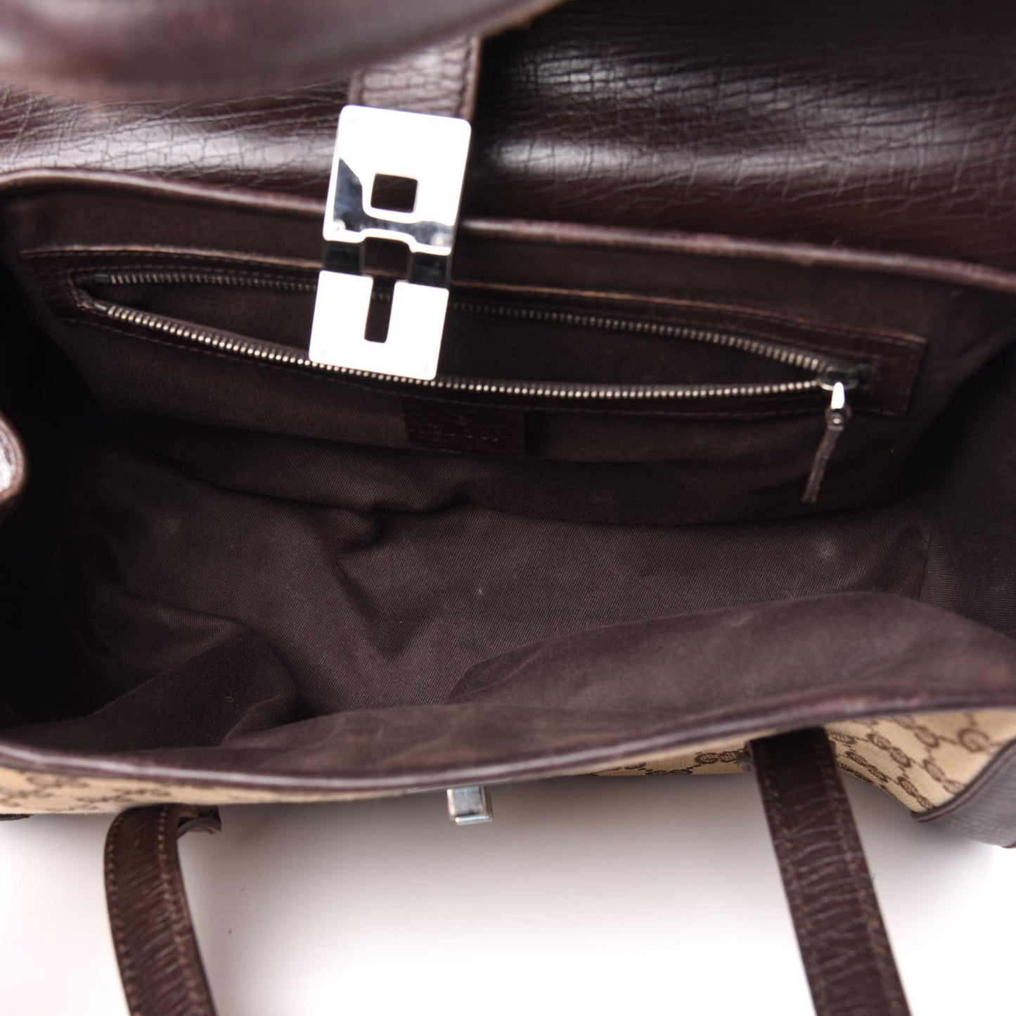 Monogram Bamboo Bullet Bag Dark Brown