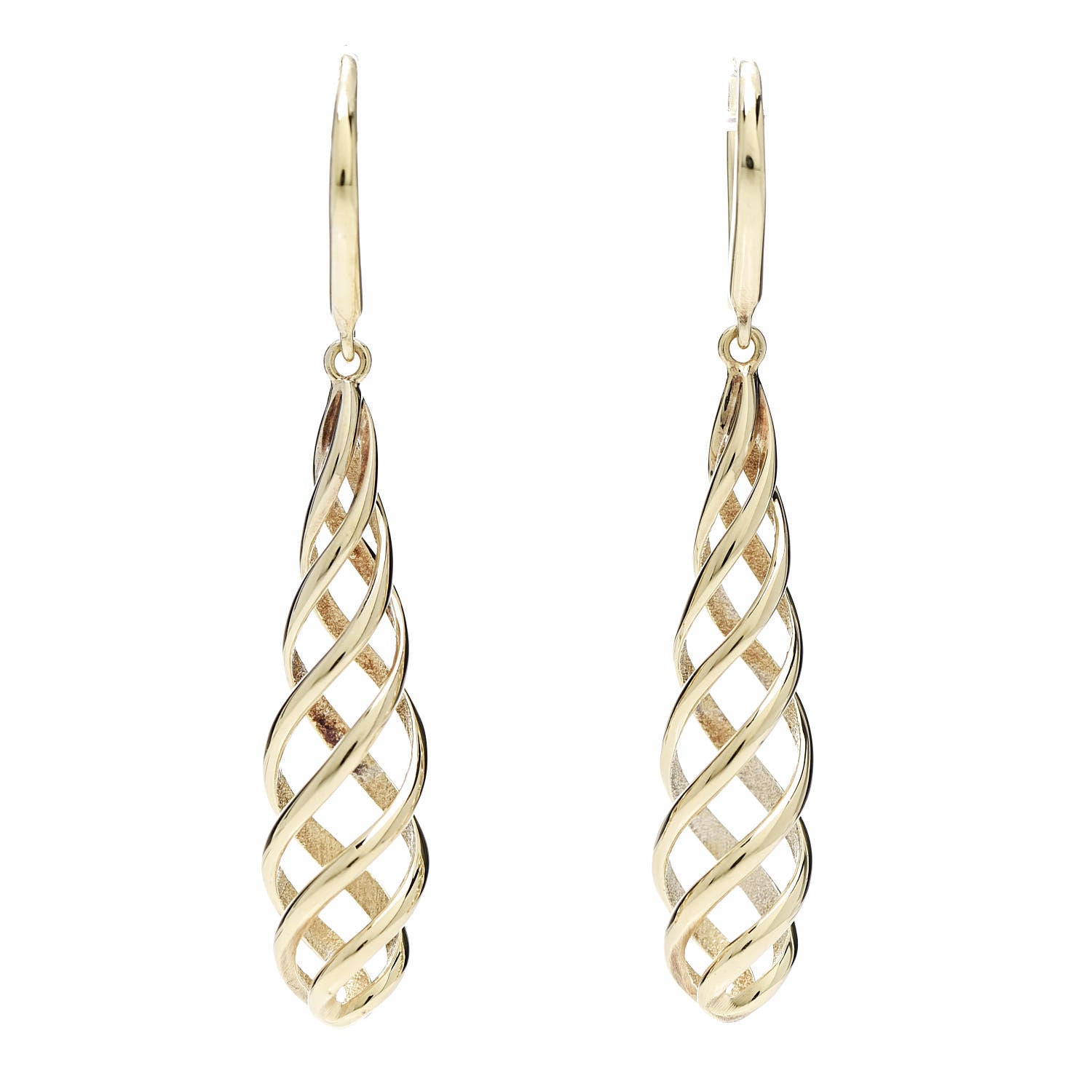Tiffany 18K Yellow Gold Paloma's Venezia Luce Drop Earrings 1 of 5