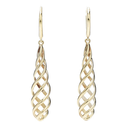 Tiffany 18K Yellow Gold Paloma's Venezia Luce Drop Earrings 1 of 5