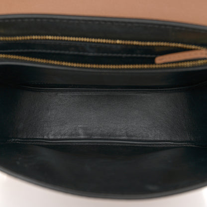 Versace Grained Calfskin La Medusa Chain Clutch Bag Brown 5 of 11