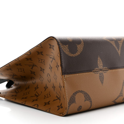 Louis Vuitton Reverse Monogram Giant Onthego MM 8 of 9