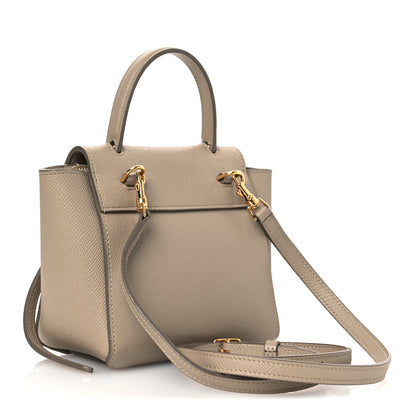 Celine Grained Calfskin Pico Belt Bag Light Taupe 3 of 13