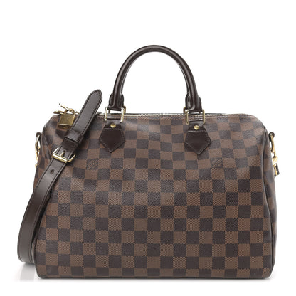 Louis Vuitton Damier Ebene Speedy Bandouliere 30 1 of 15