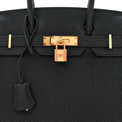 Hermes Togo Birkin 30 Black 8 of 12