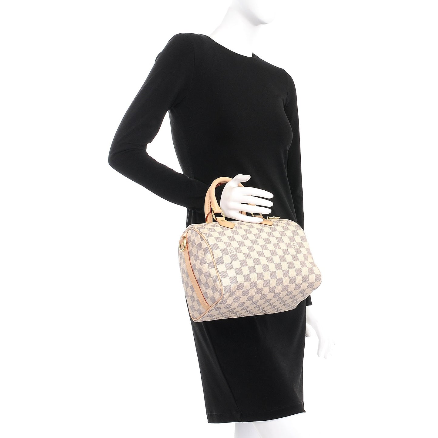 Damier Azur Speedy Bandouliere 25