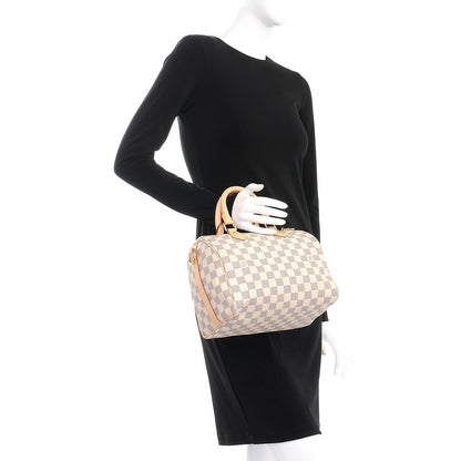 Louis Vuitton Damier Azur Speedy Bandouliere 25 3 of 8