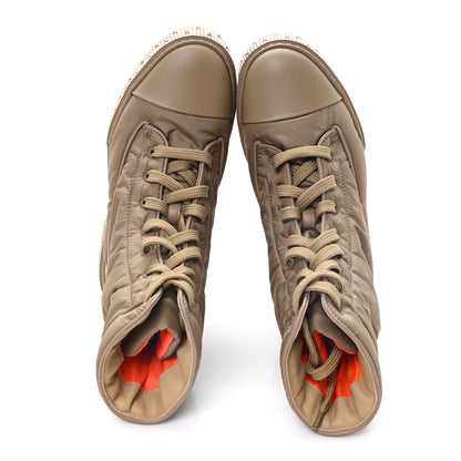 Hermes Calfskin Parachute Fresh Ankle Boots 37.5 Beige Sable 2 of 9