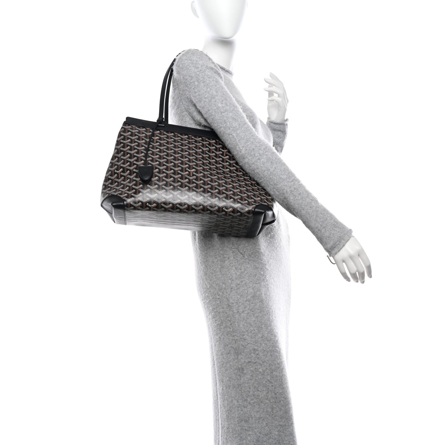 Goyard Goyardine Bellechasse PM Black 2 of 12