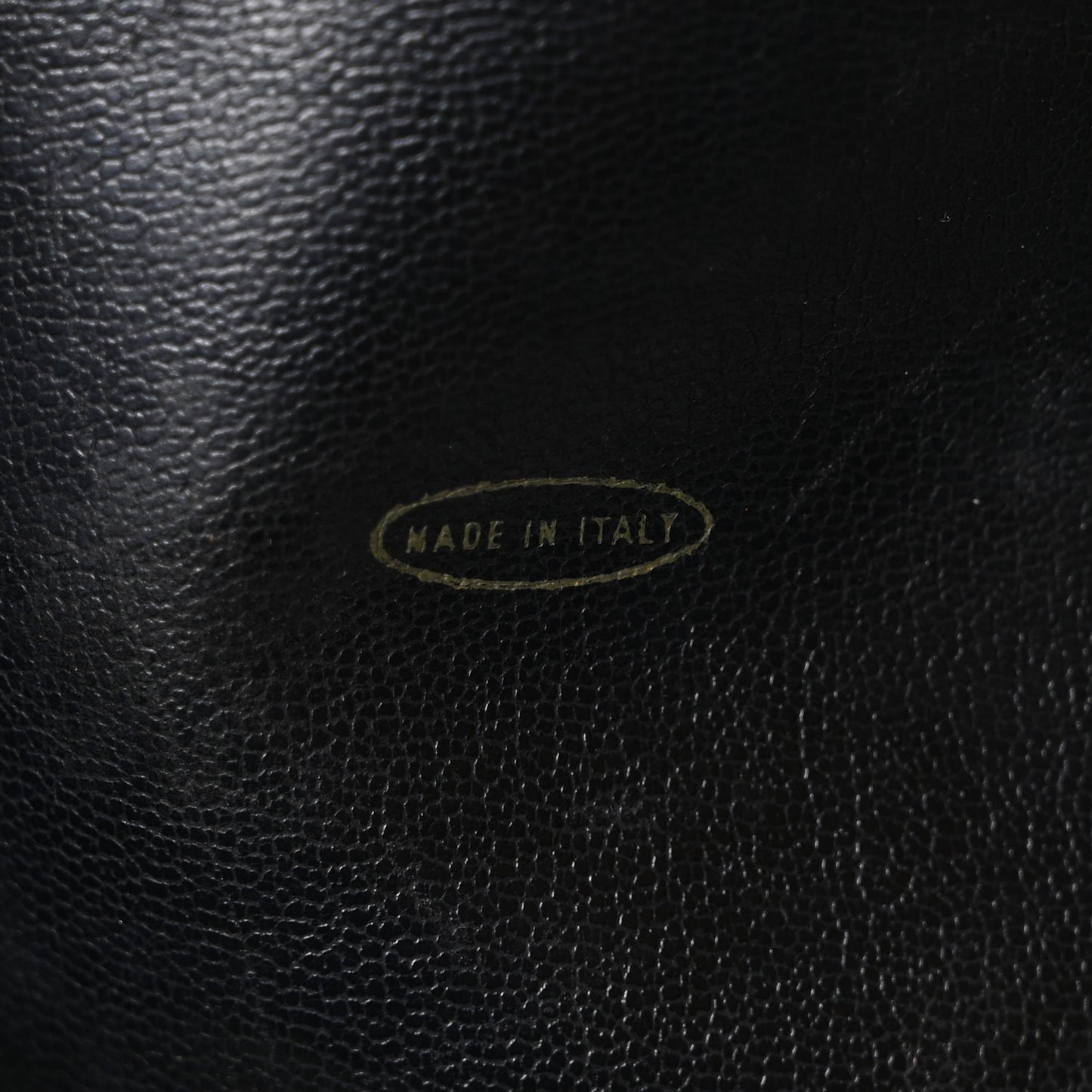 Lambskin Quilted CC Shopping Tote Black