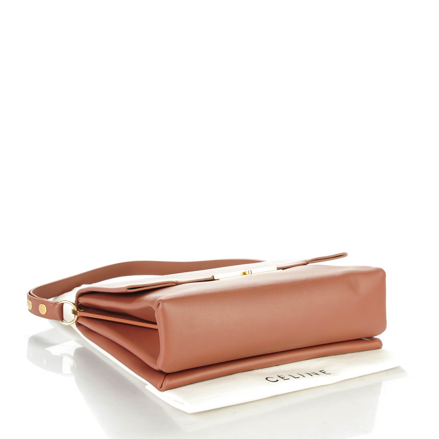 Calfskin Blade Flap Sienna