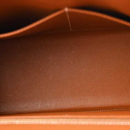Hermes Epsom Kelly Sellier 32 Gold 5 of 11
