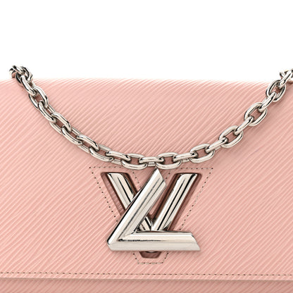 Louis Vuitton Epi Twist Chain Wallet Rose Ballerine 7 of 14