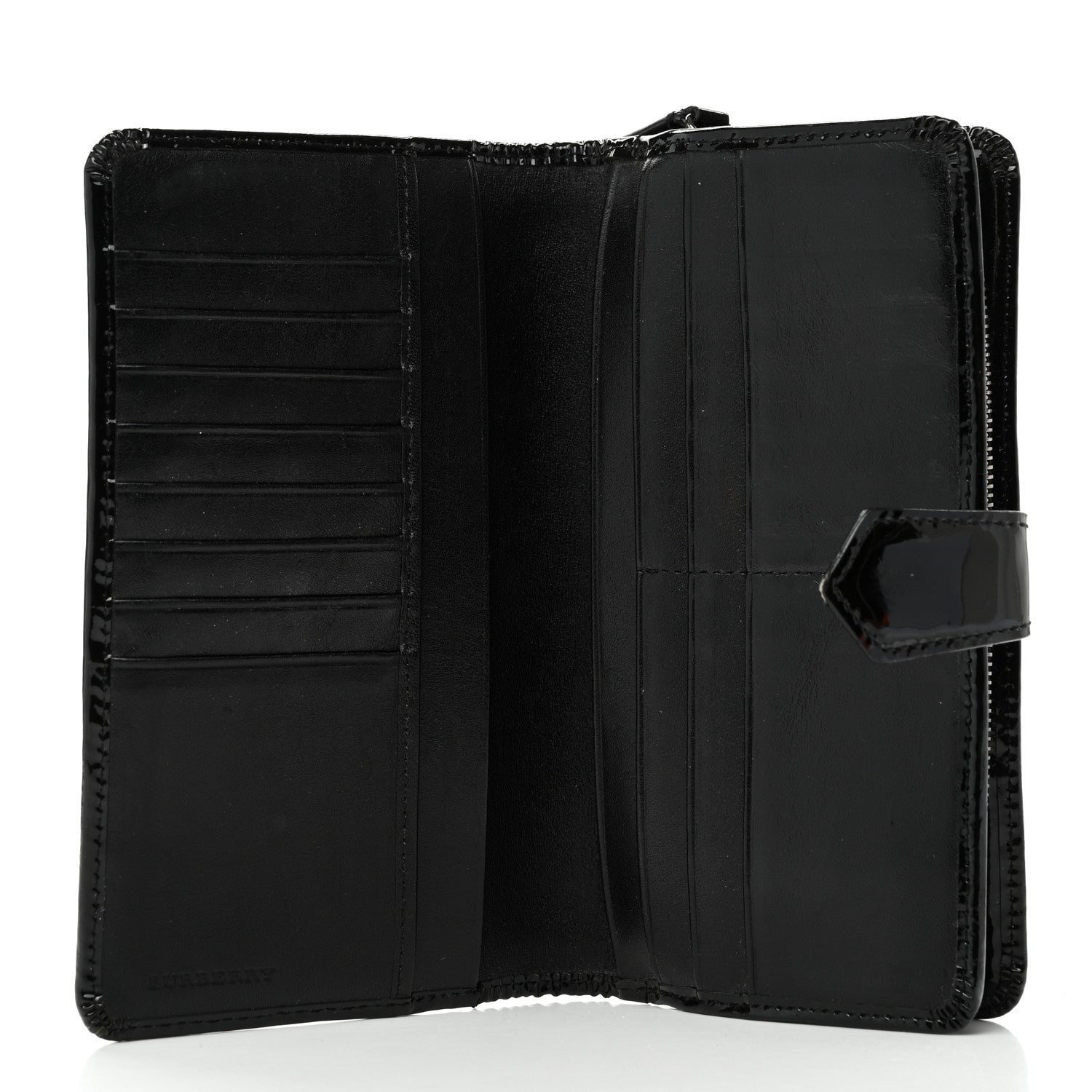 Burberry Supernova Check Constance Continental Wallet Black 5 of 7