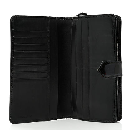 Burberry Supernova Check Constance Continental Wallet Black 5 of 7