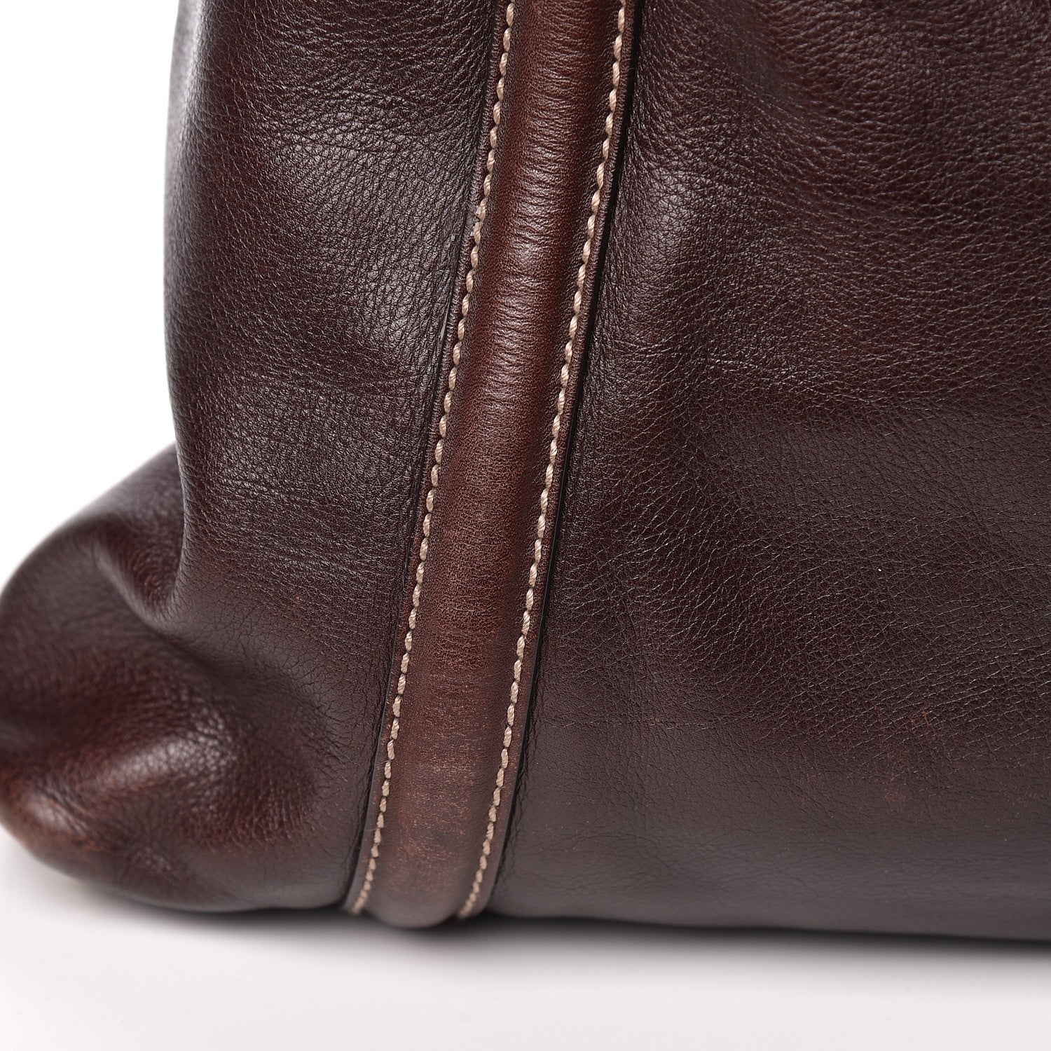 Gucci Calfskin Medium Britt Tote Dark Brown 12 of 16