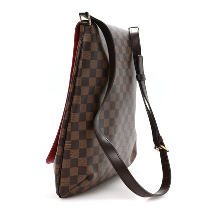 Louis Vuitton Damier Ebene Musette GM 3 of 10