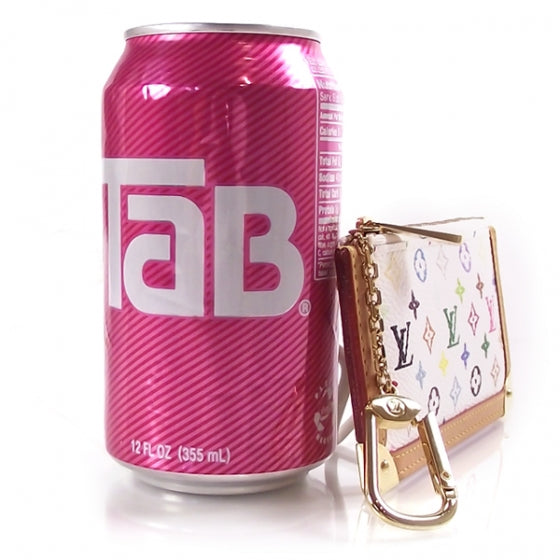Louis Vuitton Monogram Multicolor Key Pouch White 3 of 8