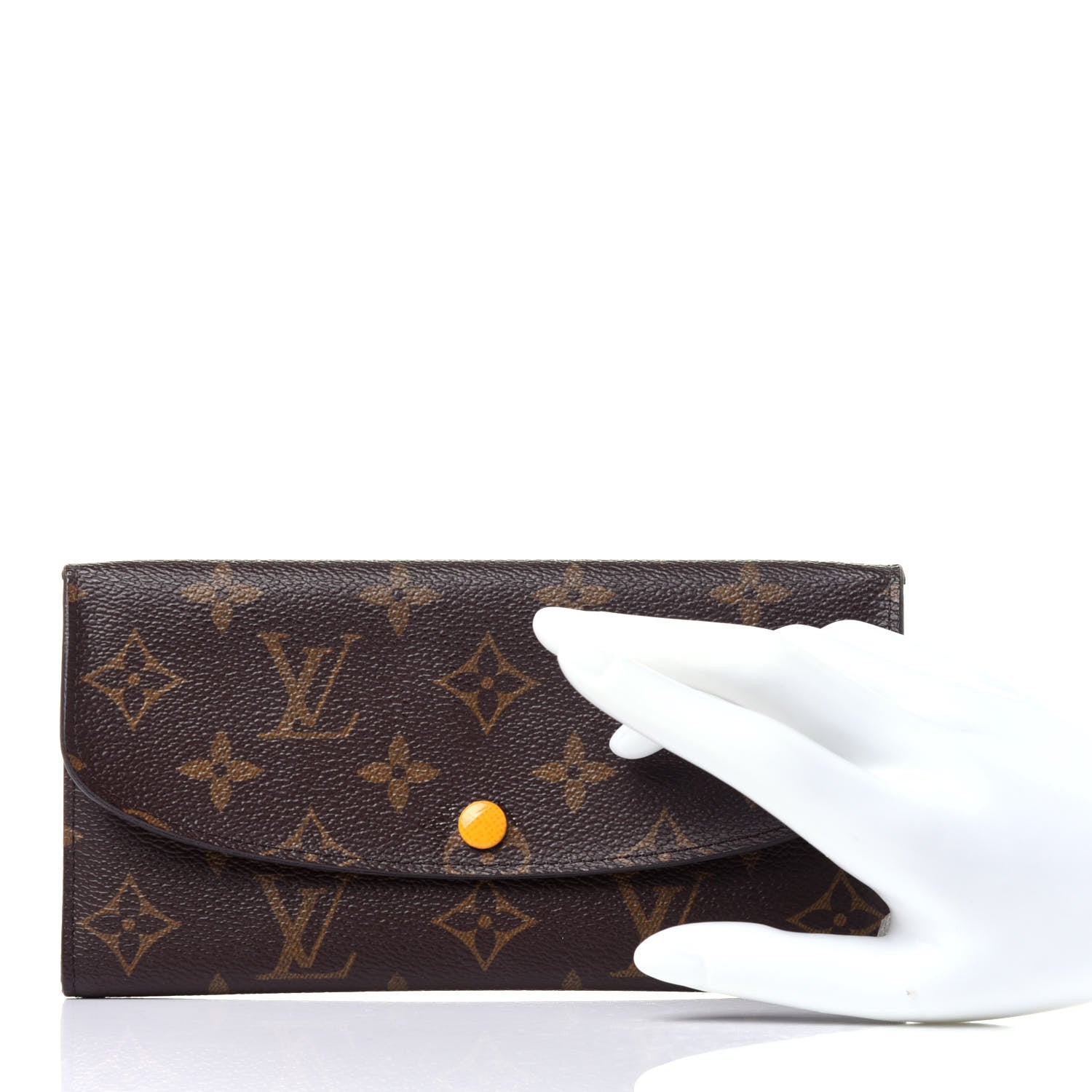 Louis Vuitton Monogram Emilie Wallet Mimosa 4 of 20