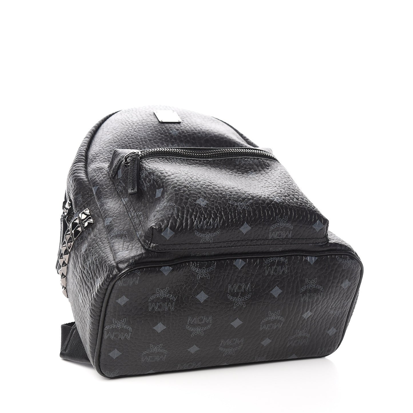 Visetos Small Side Stud Stark Backpack Black
