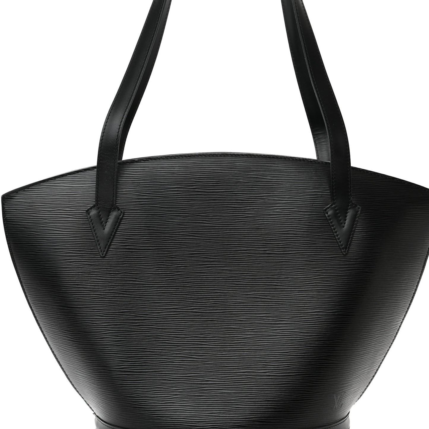 Epi Saint Jacques PM Long Straps Black