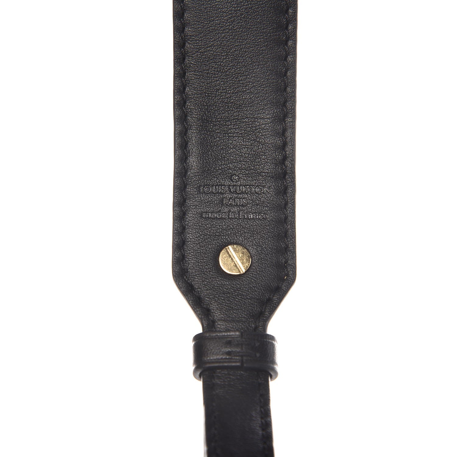Louis Vuitton Reverse Monogram Bandouliere Shoulder Strap Black 2 of 5