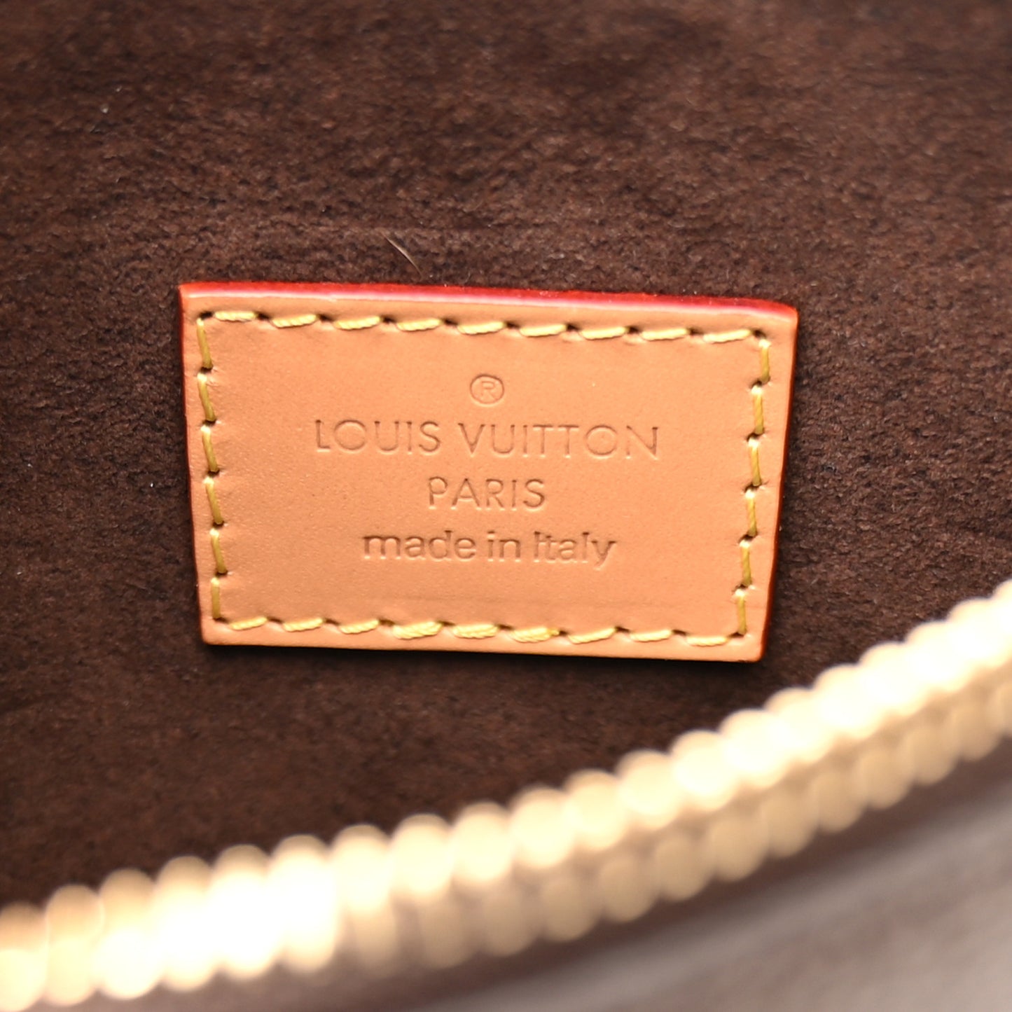 Monogram Metal Studded Capsule Pochette