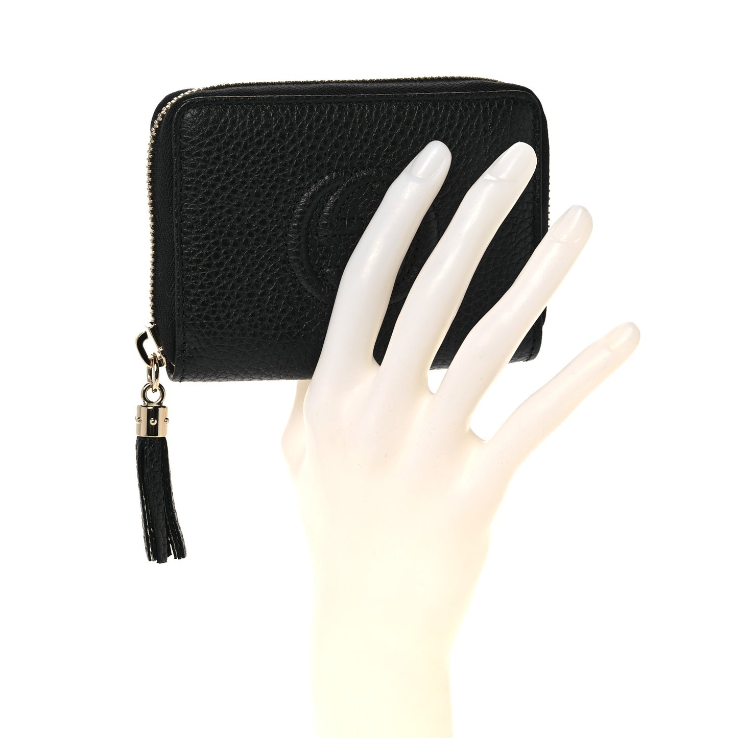 Monogram Suede Embossed Whisper PM Kohl