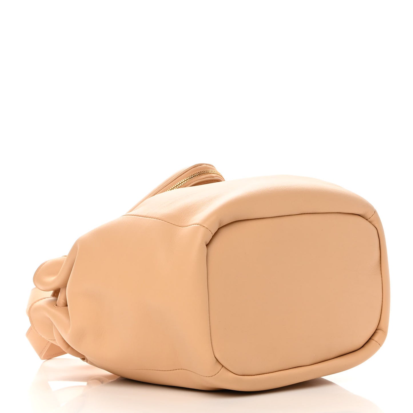 Calfskin Large Beak Tote Almond