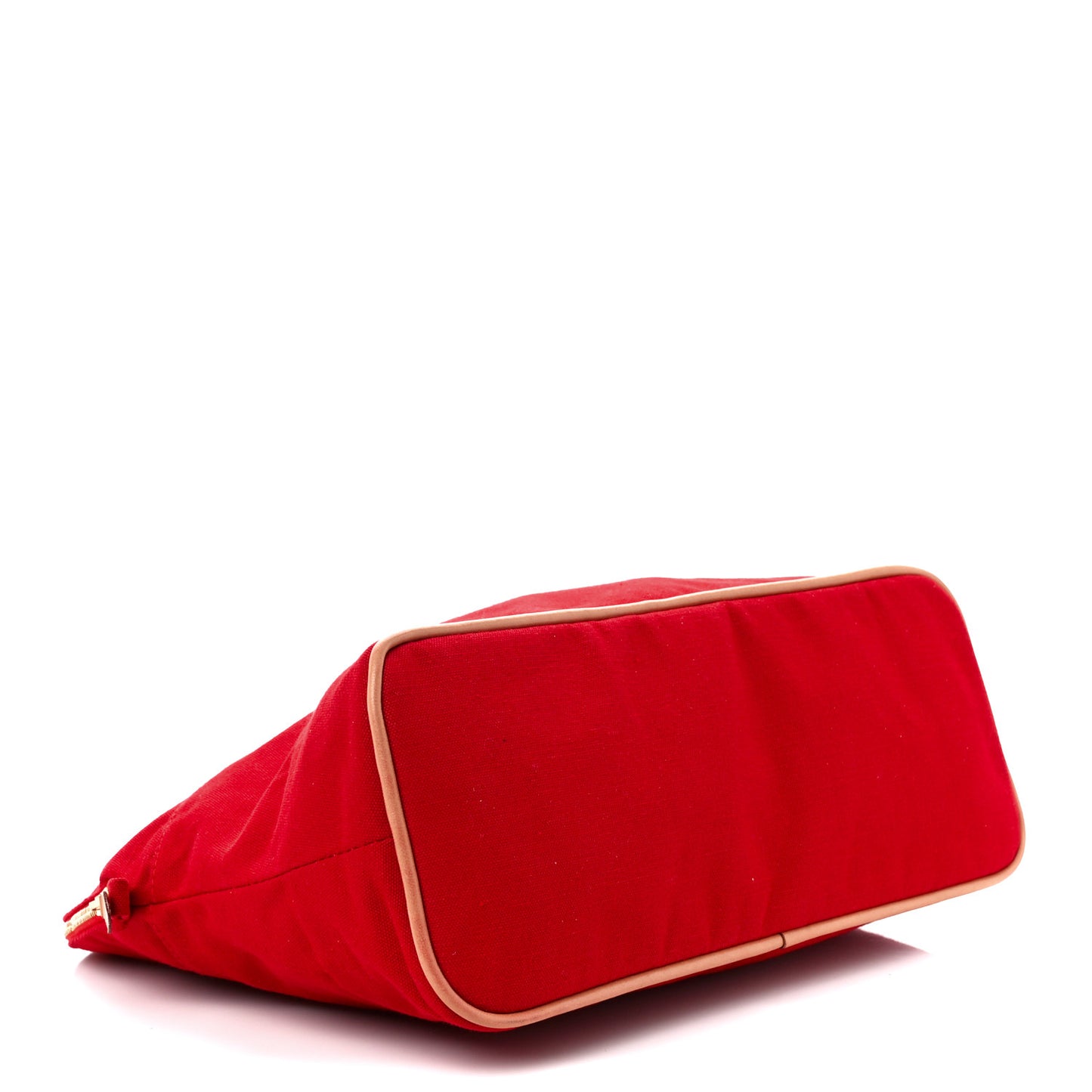 Cotton Bolide Travel Cosmetic Pouch Rouge