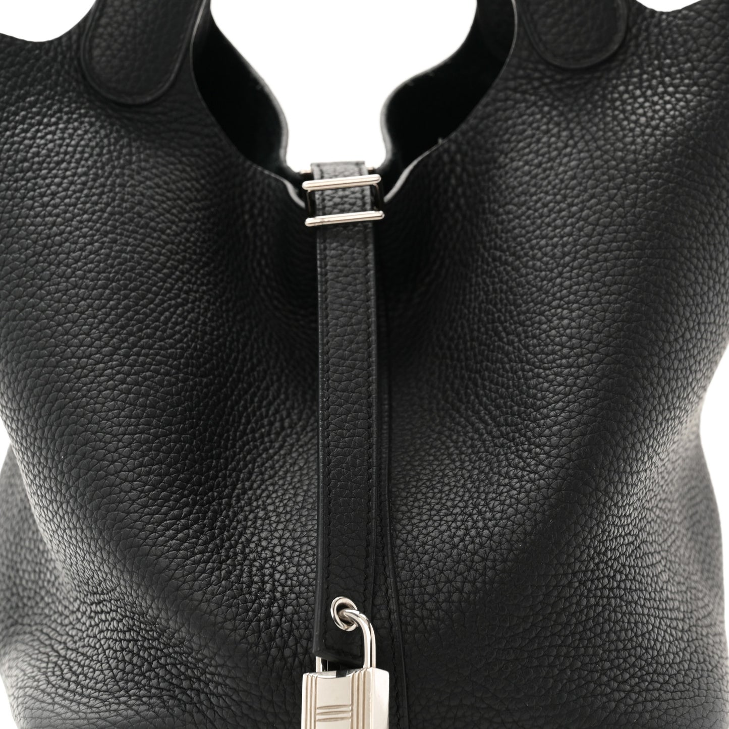Taurillon Clemence Picotin Lock 22 MM Black