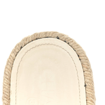Chanel Tweed Grosgrain CC Mule Slide 39 Pink Black 13 of 13