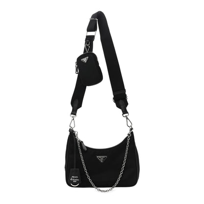 Prada Nylon Re-Edition 2005 Shoulder Bag Black 1 of 11