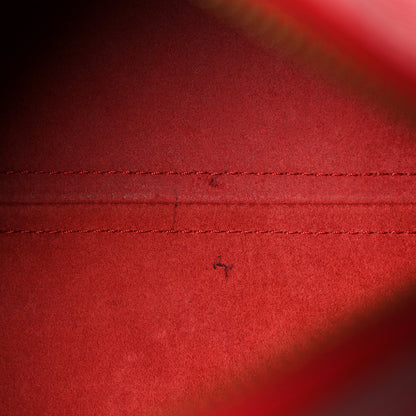 Louis Vuitton Epi Speedy 25 Castillan Red 11 of 11
