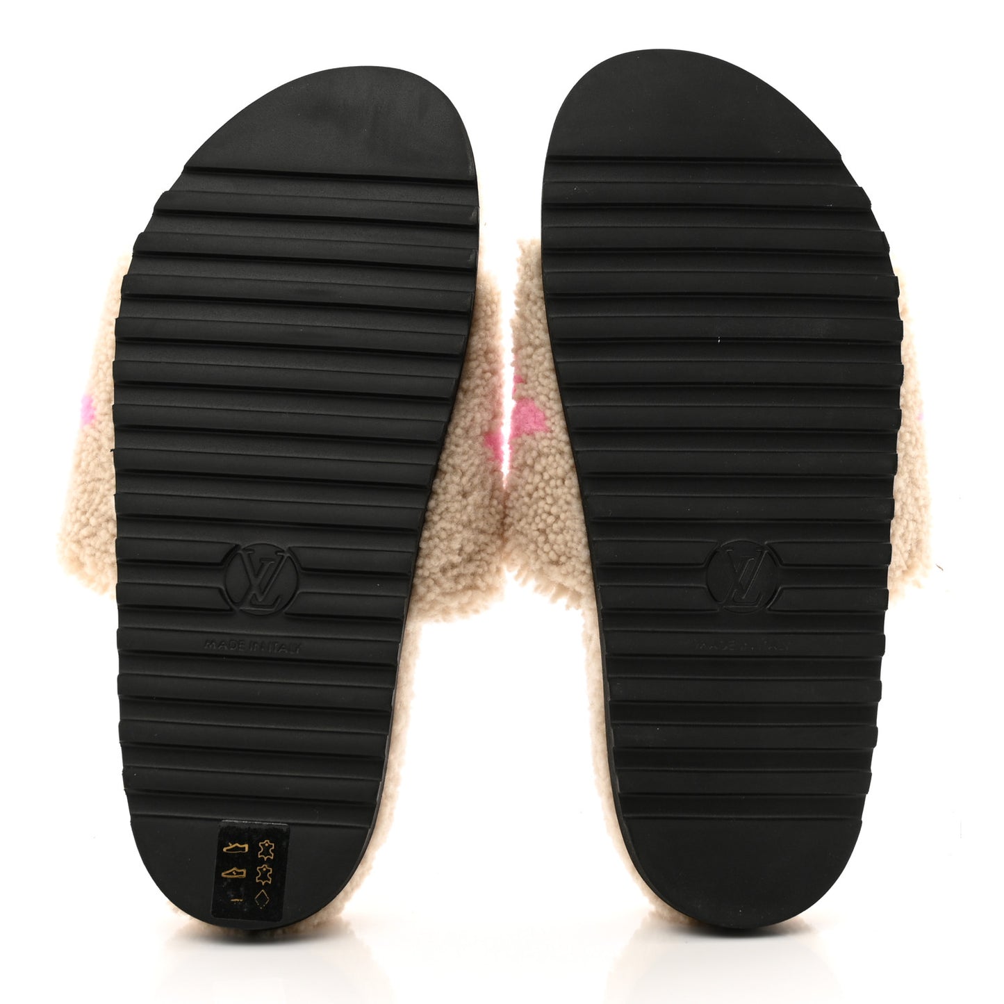 Shearling Paseo Flat Comfort Mule 39 Beige