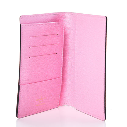 Louis Vuitton Monogram 2016 Christmas Animation Passport Cover Rose Ballerine 5 of 7