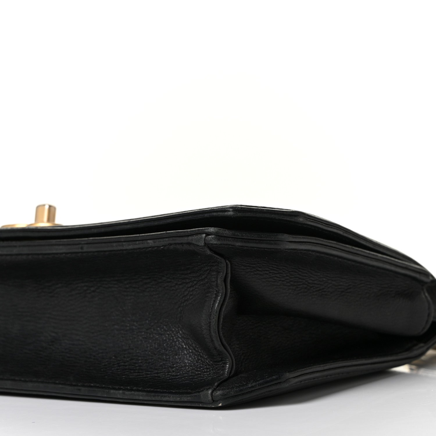 Chanel Grained Calfskin Quilted Medium Flap Black 9 of 10