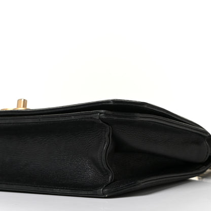Chanel Grained Calfskin Quilted Medium Flap Black 9 of 10