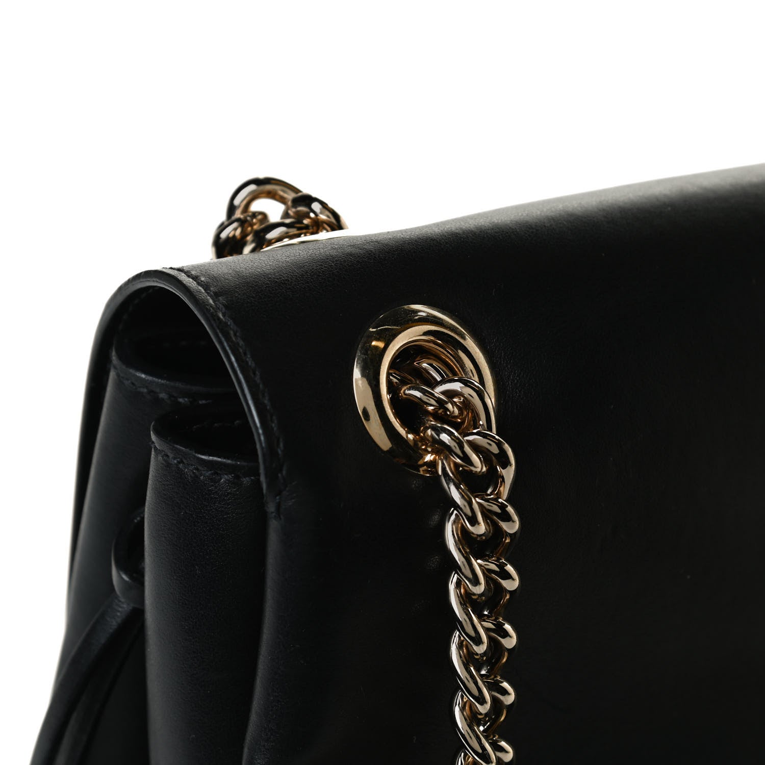 Miu Miu Soft Calfskin Top Handle Satchel Black 14 of 15