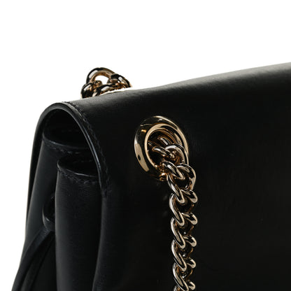 Miu Miu Soft Calfskin Top Handle Satchel Black 14 of 15