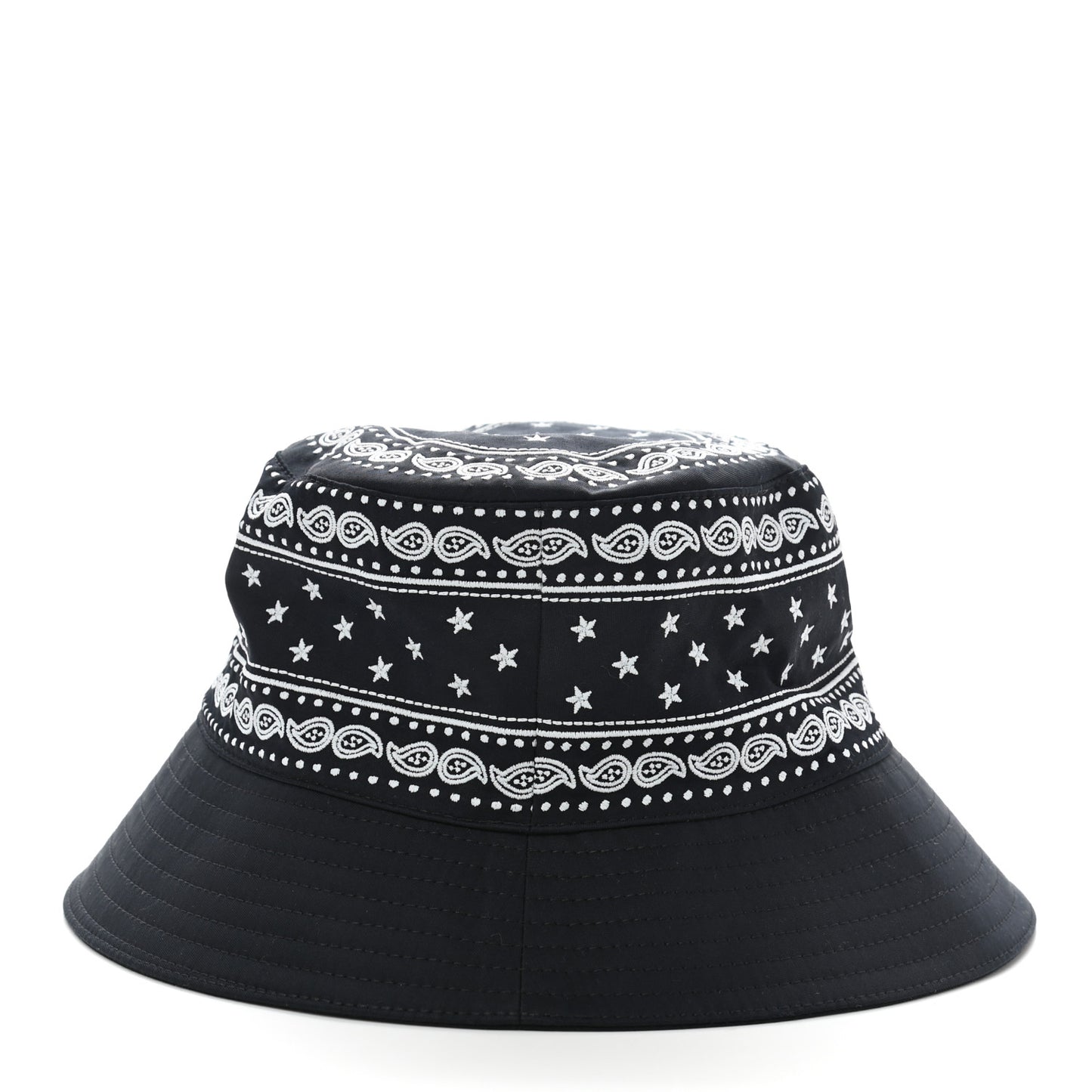 Technical Gabardine Balade Bandana Bucket Hat 58 Marine