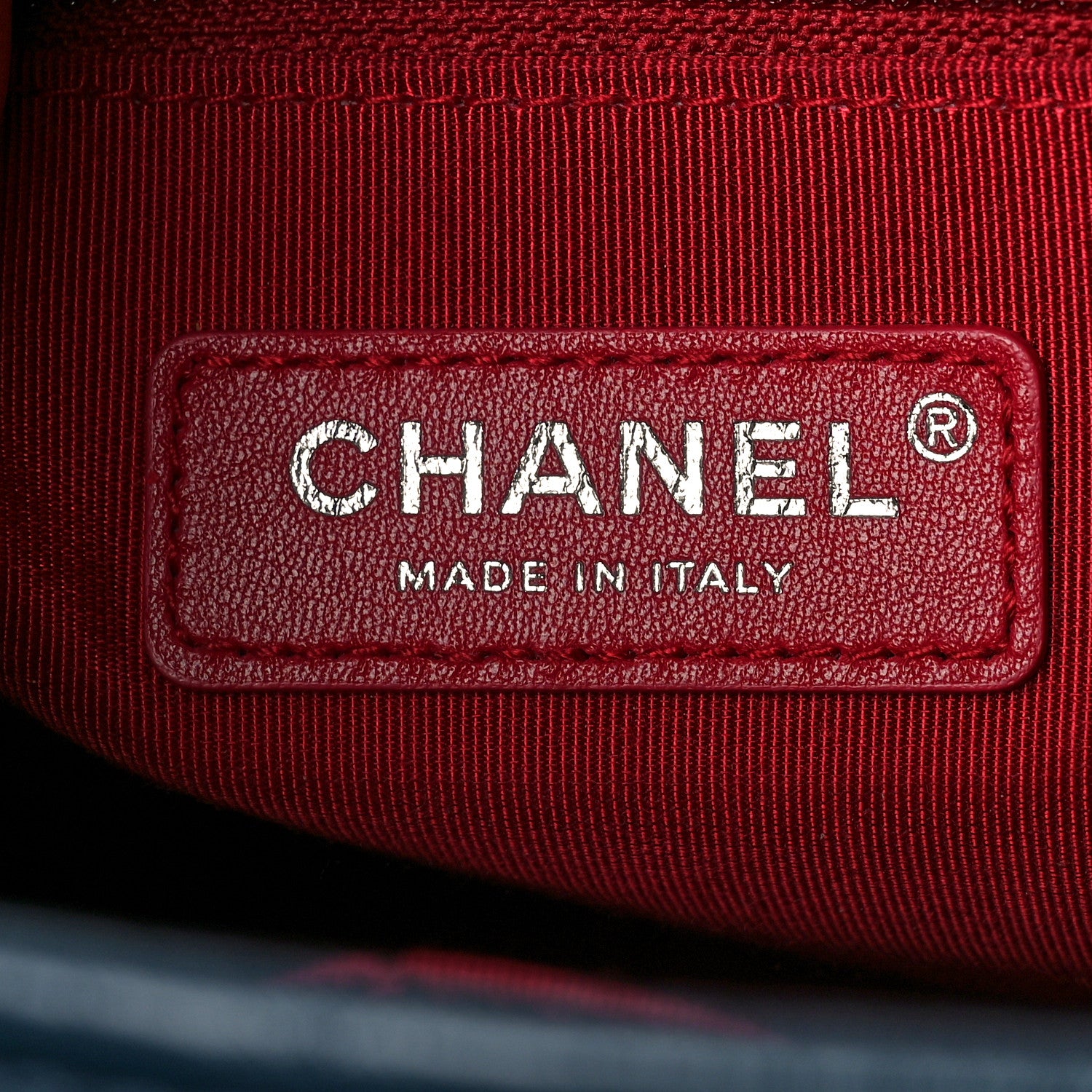 Chanel Aged Calfskin Quilted Medium Gabrielle Hobo Blue 6 of 9