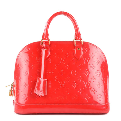 Louis Vuitton Vernis Alma PM Rouge Grenadine 1 of 7