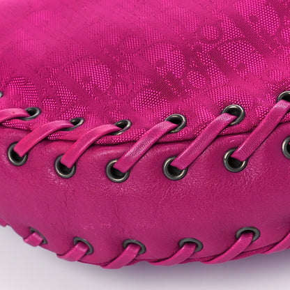 Christian Dior Monogram Ethnic Hobo Pink 8 of 11