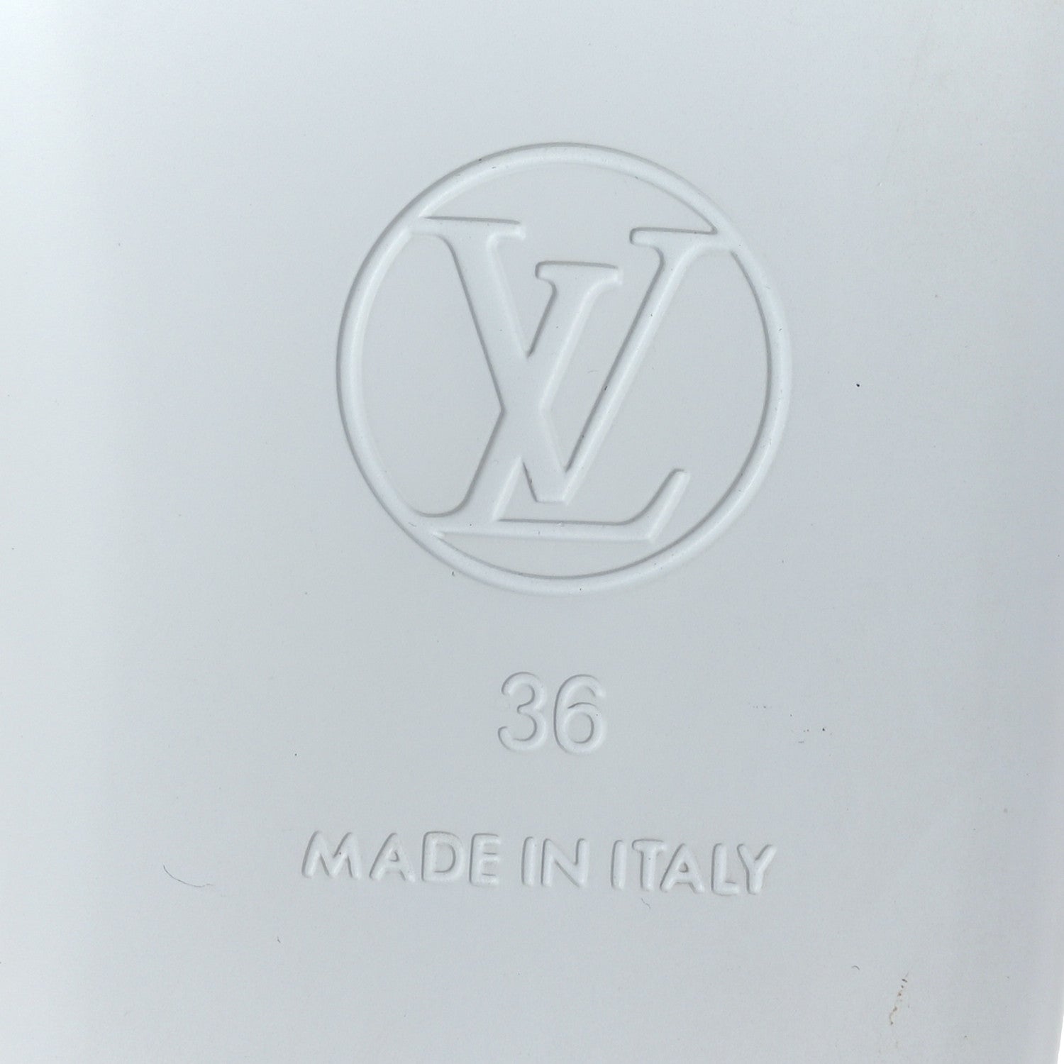 Louis Vuitton Monogram Sunbath Flat Mule Sandals 36 White 6 of 6