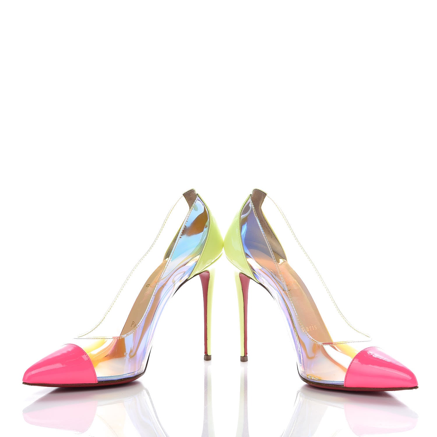 Christian Louboutin Disco PVC Hologram Debout 100 Pumps 38 Multicolor 5 of 10