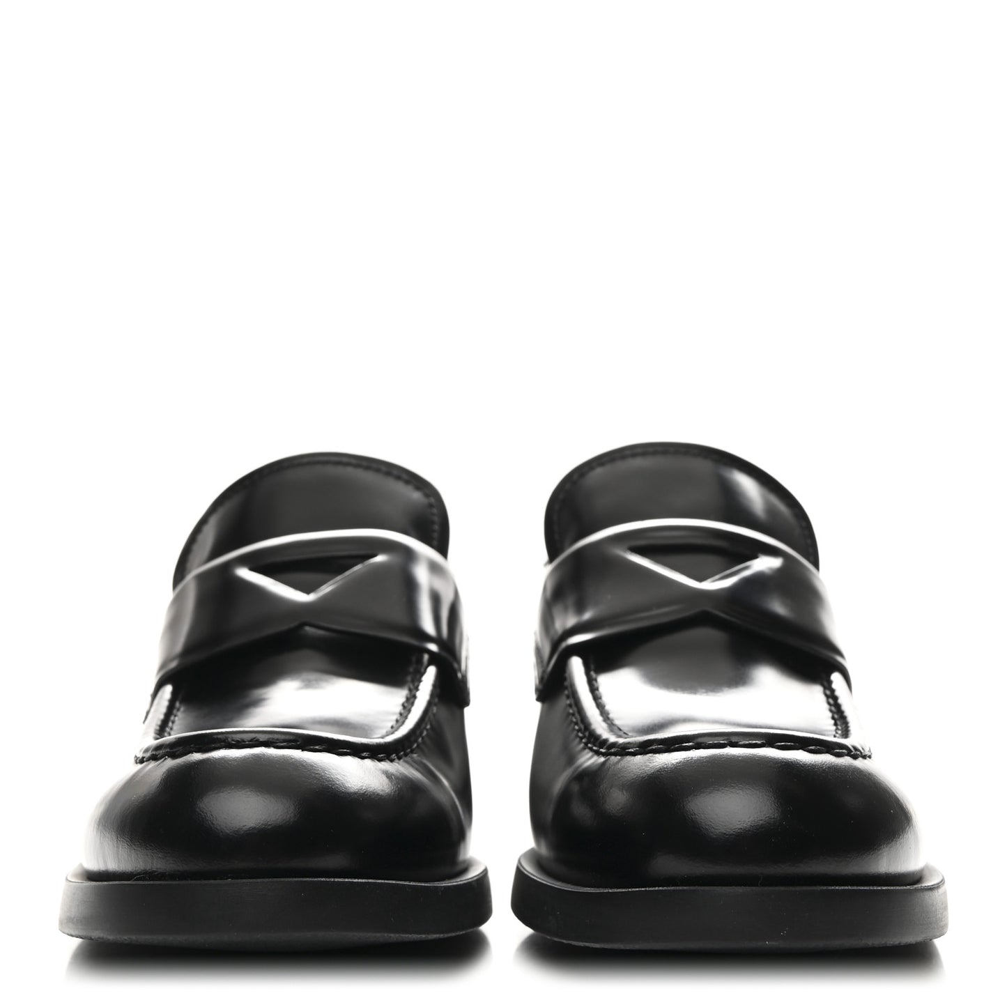 Spazzolato Loafers 37.5 Black
