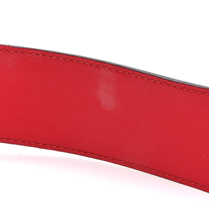 Gucci Patent Rubber Game Patch Logo Belt Bag  85 34 Hibiscus Red 11 of 11