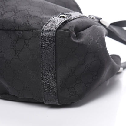 Gucci Nylon Monogram Medium Abbey Shoulder Bag Black 10 of 12
