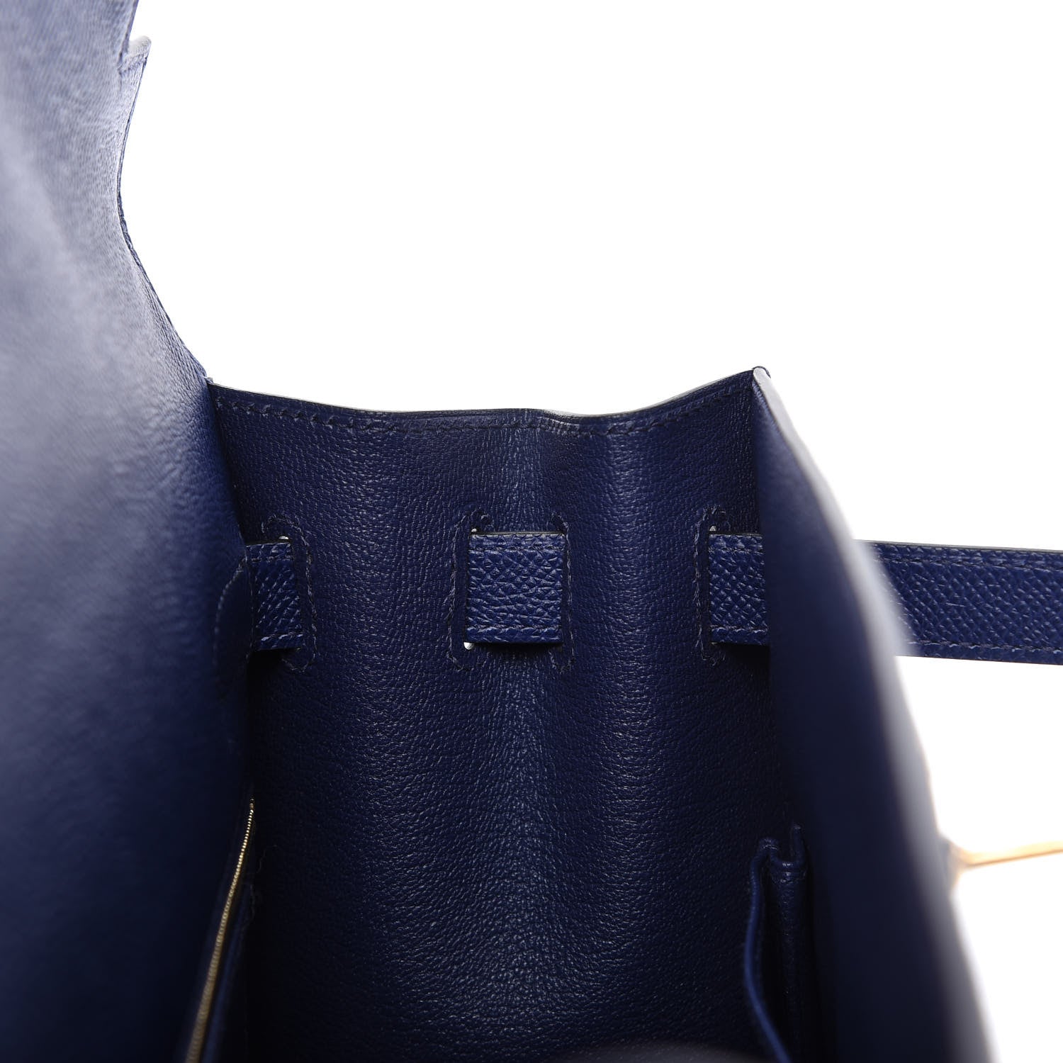 Hermes Epsom Kelly Sellier 32 Bleu Encre 18 of 36